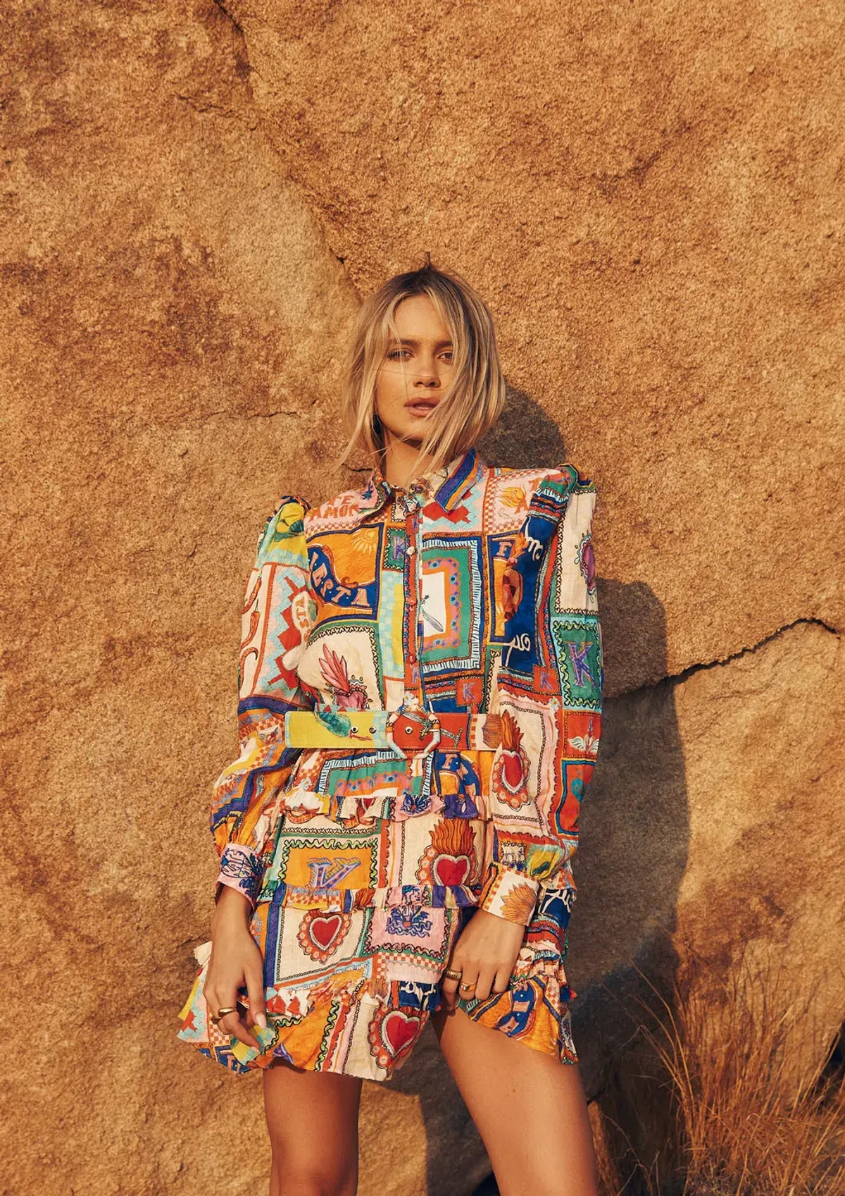 Kate Ford Viatoris Layered Dress Wayfarer Size 12 - Image 1