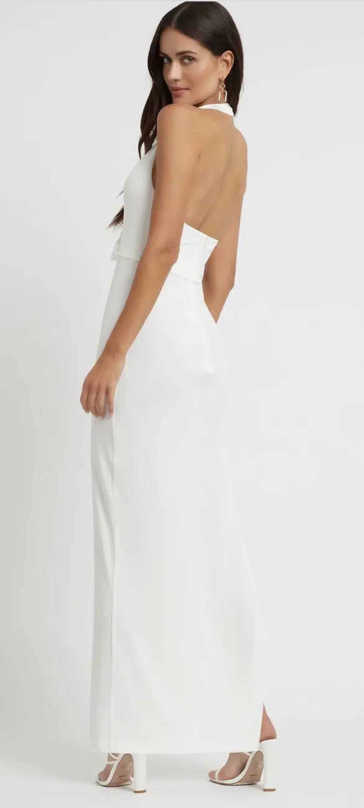 Lexi Noel Dress White Size 4  - Image 3