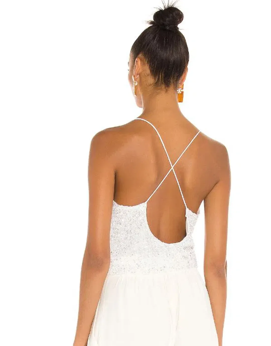 Retrofete Michal Top White Size 8 for rent on The Volte - main image