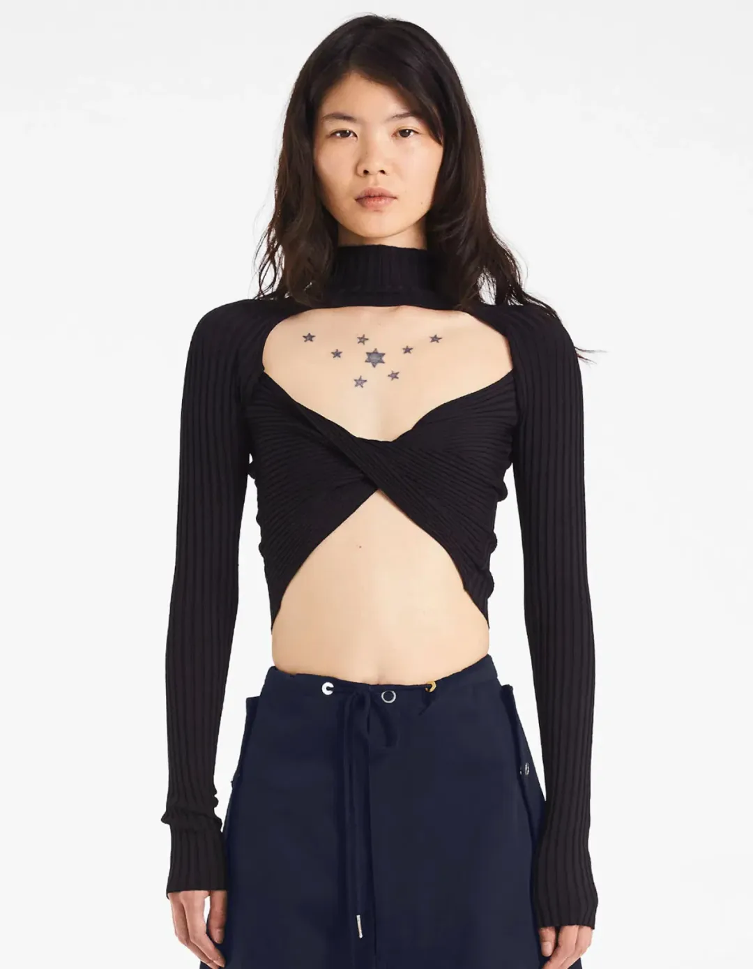 Dion Lee Parachute Pant Dark Navy Size S / Au 8 for rent on The Volte - main image