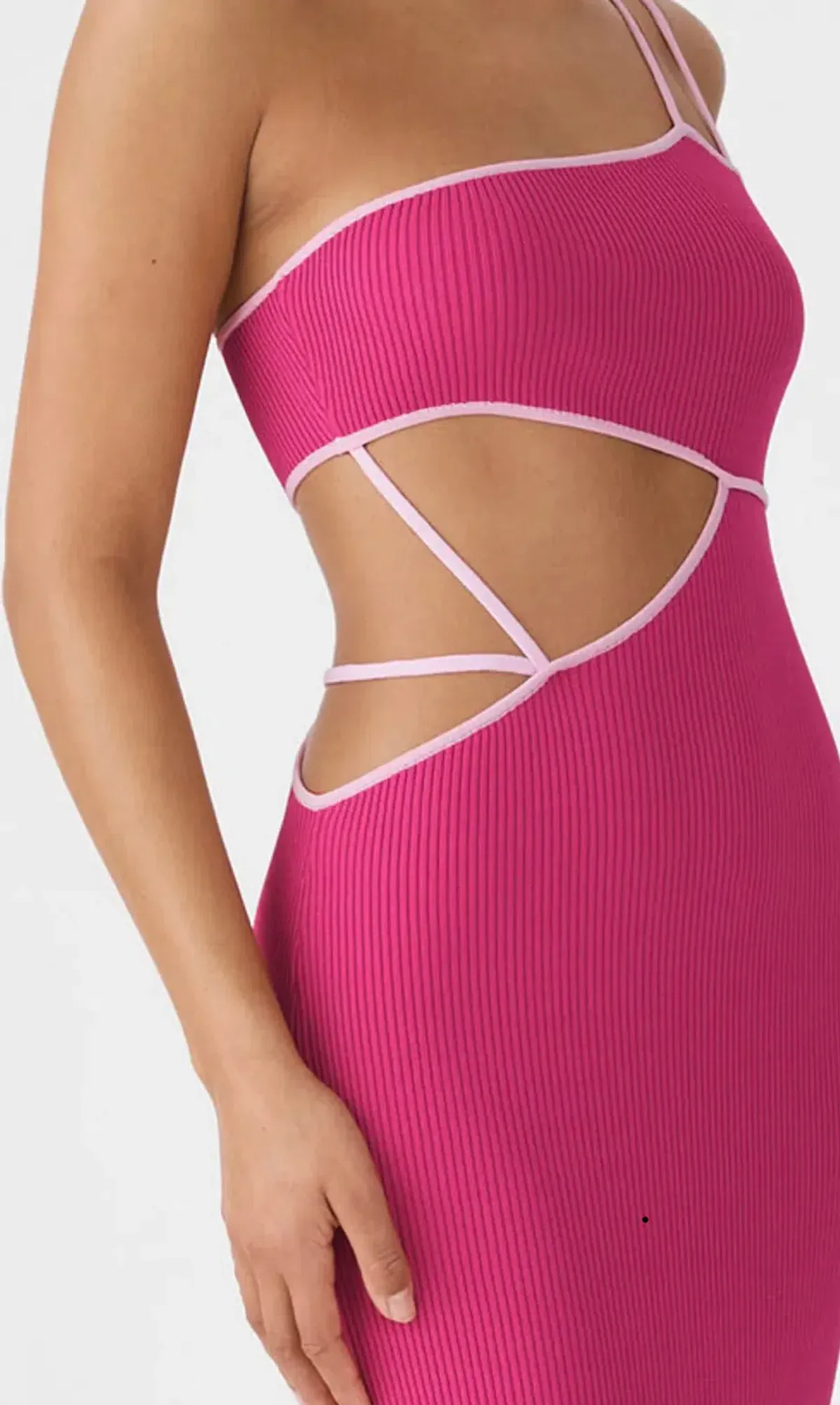 San Sloane Nathalya Midi Dress Pink Size Small/Au 8  - Image 2