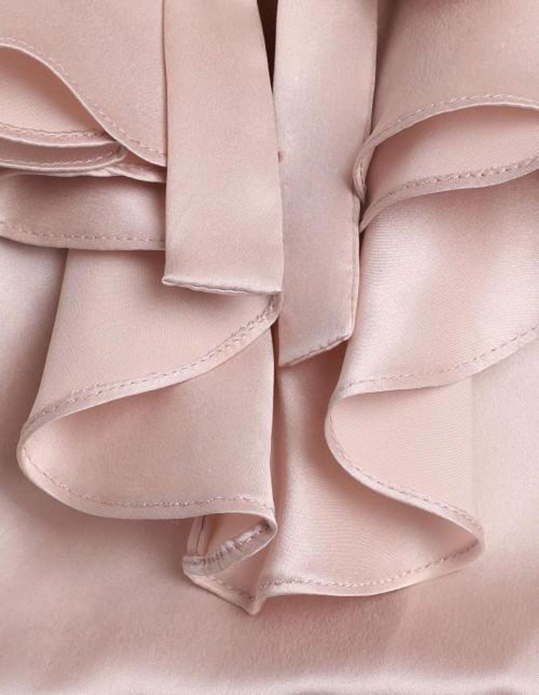 Zimmermann Flounce Off Shoulder Mini Dress Pink Size 8 for rent on The Volte - main image