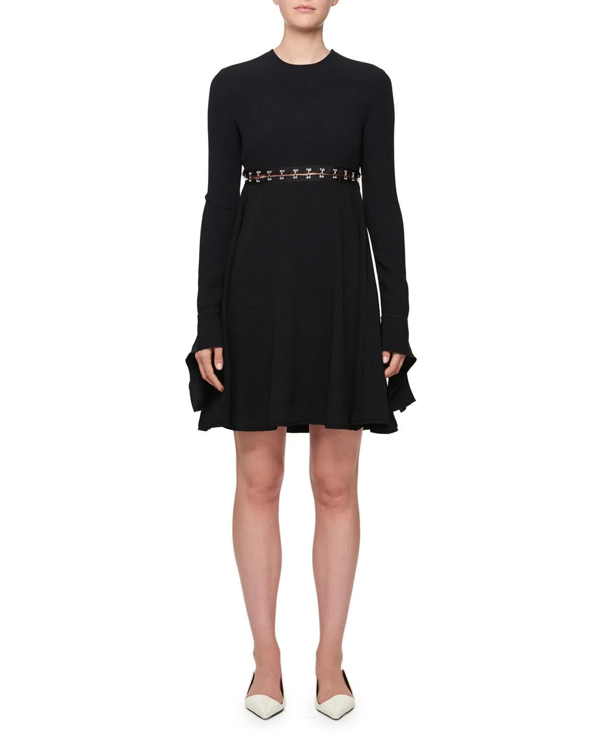 Proenza Schouler Hook And Eye Dress Black Size AU 8 - Image 2