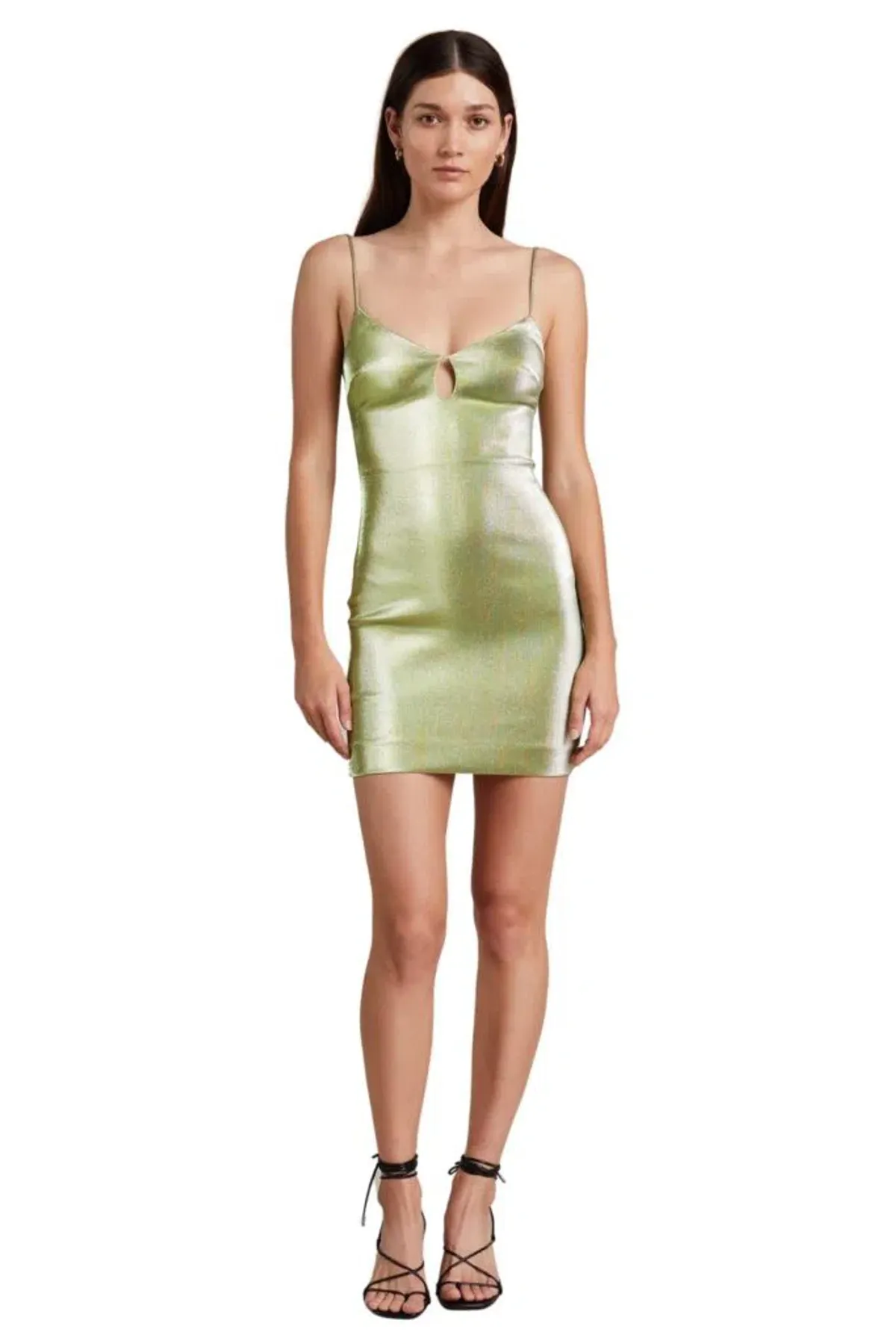 Bec and Bridge Lime Cordial Mini Dress Green Size 4 - Image 1