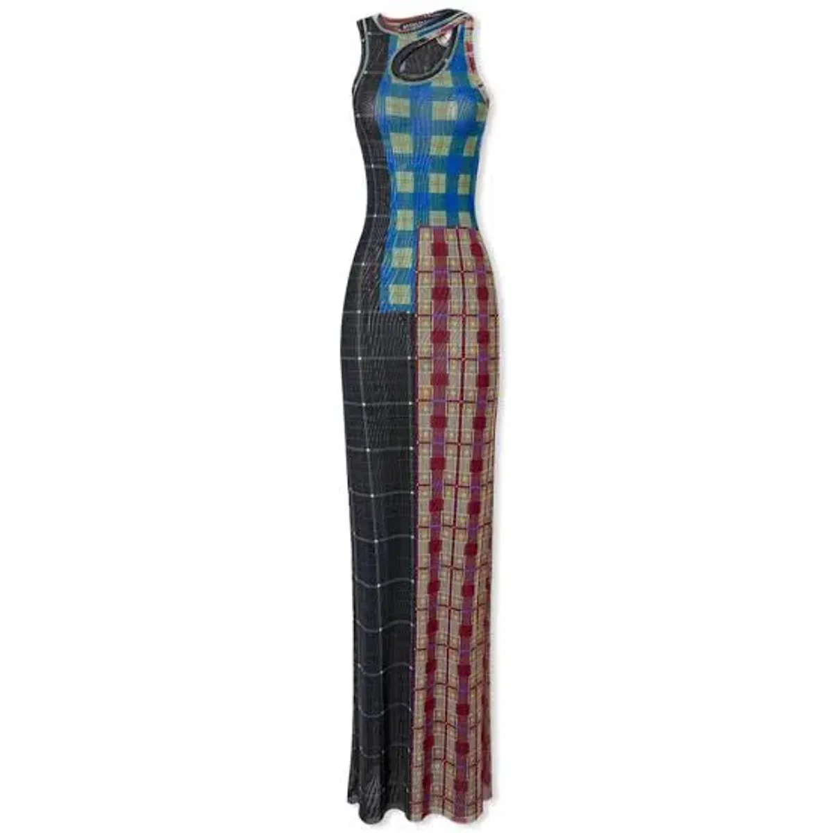 Ottolinger Mesh Tank Maxi Dress Multi-colored Size M / AU 10 - Image 5