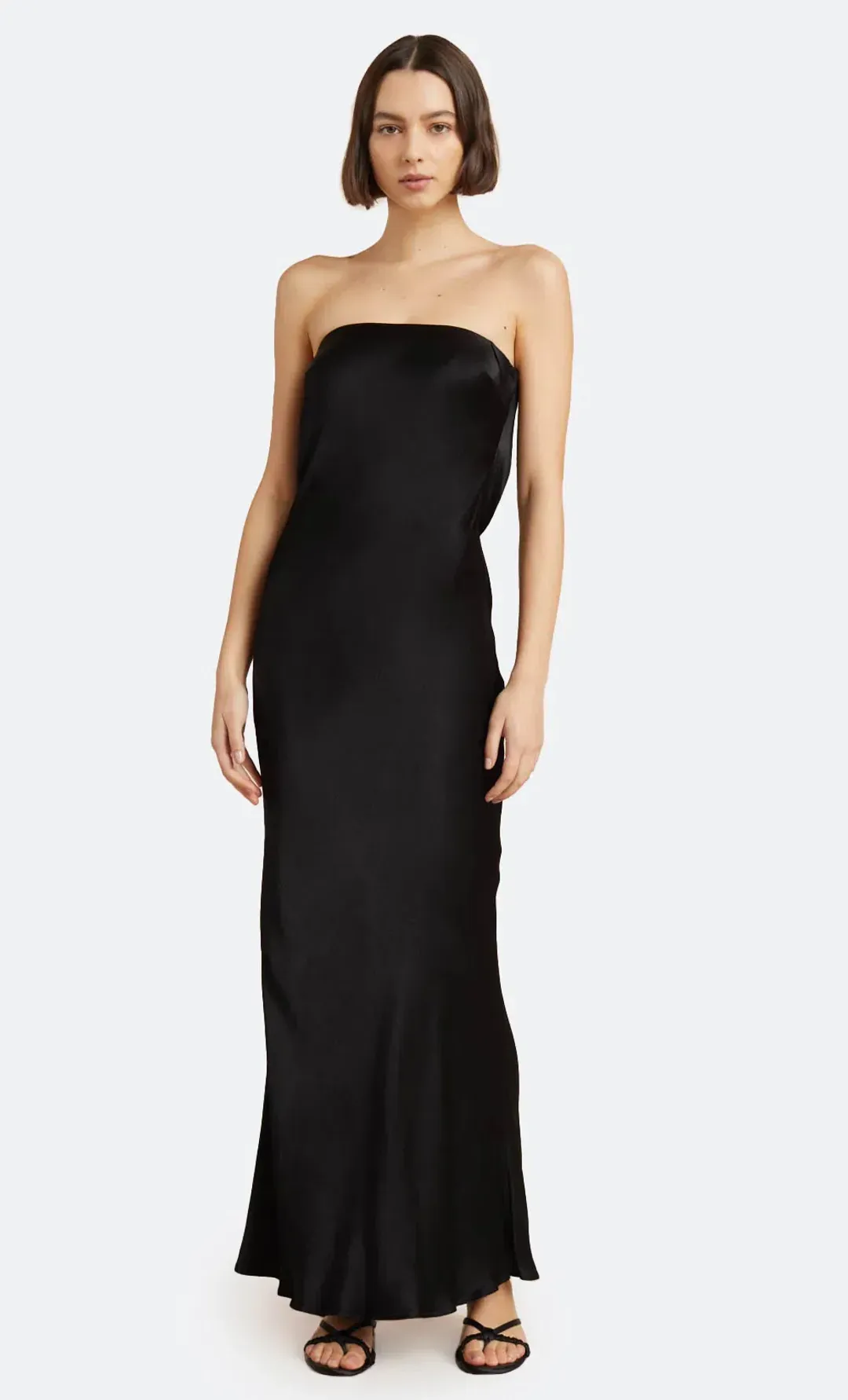 Bec & Bridge Moon Dance Strapless Dress Black Size AU 8 for rent on The Volte - main image