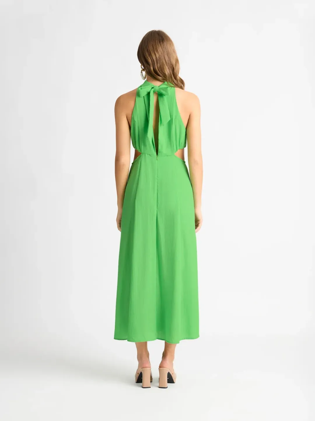 Sheike Elevate Maxi Dress Green Size AU 8  for rent on The Volte - main image