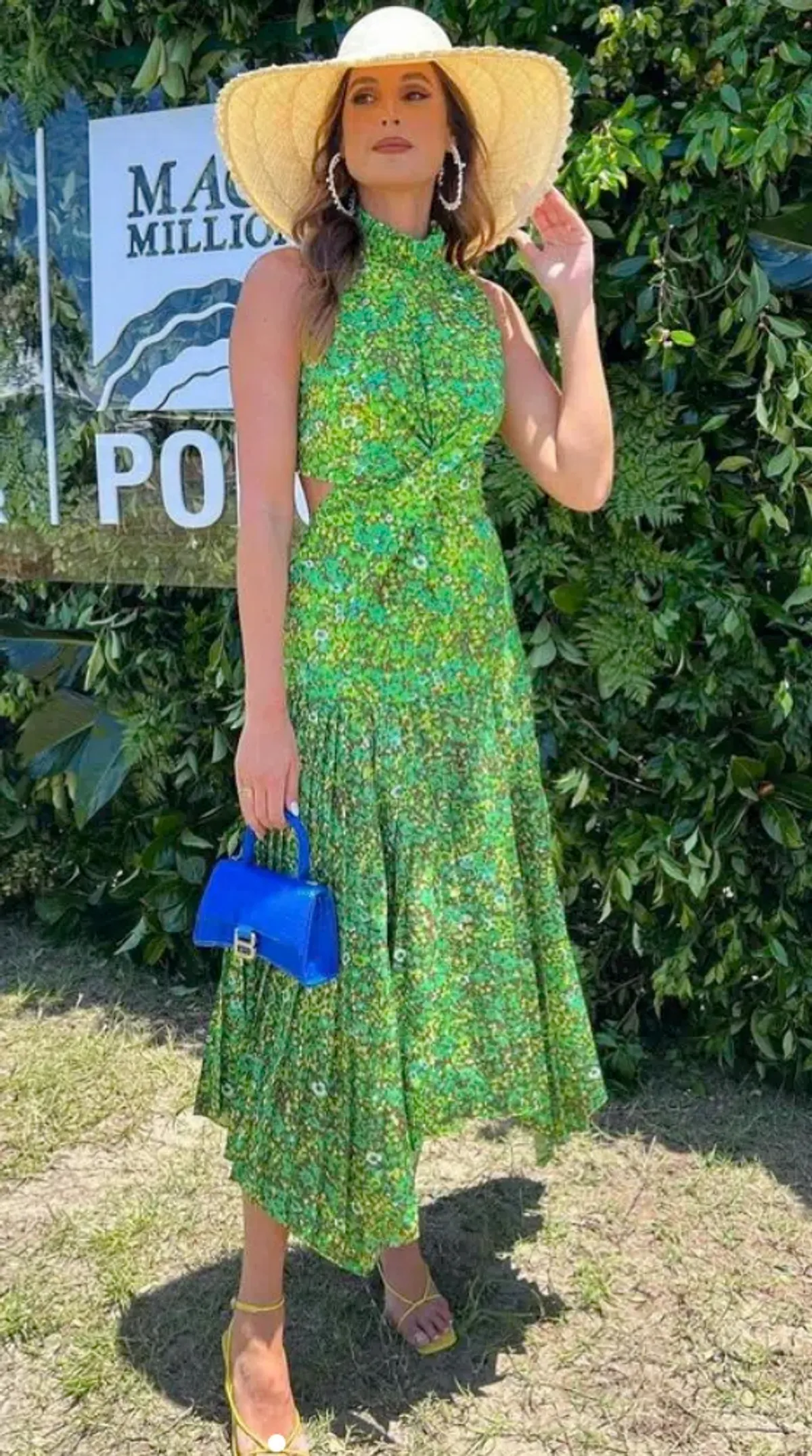 Alemais Phyllis Twist Dress Green Size AU 12 - Image 3