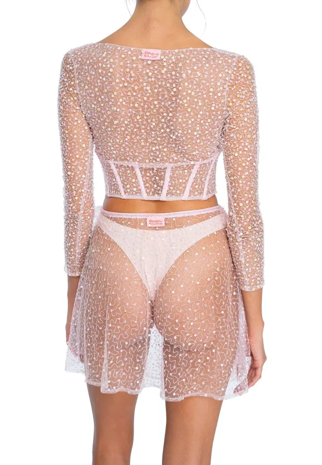 Dyspnea Certified Freak Bodice Pink Size L/AU 12 for rent on The Volte - main image