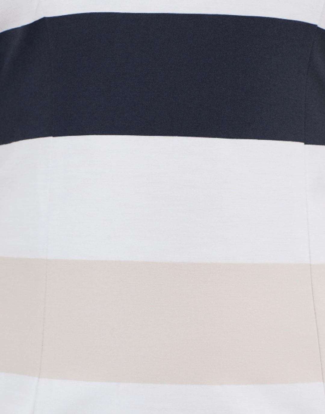 By Johnny Muted Stripe Tee Mini Dress Print Size 10 for rent on The Volte - main image