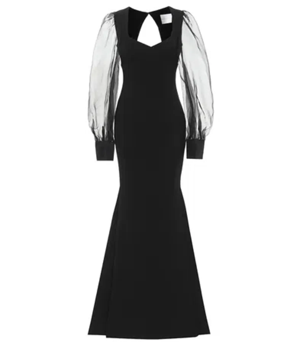 Rebecca Vallance Barbie Cut Out Gown Black Size 10 - Image 3