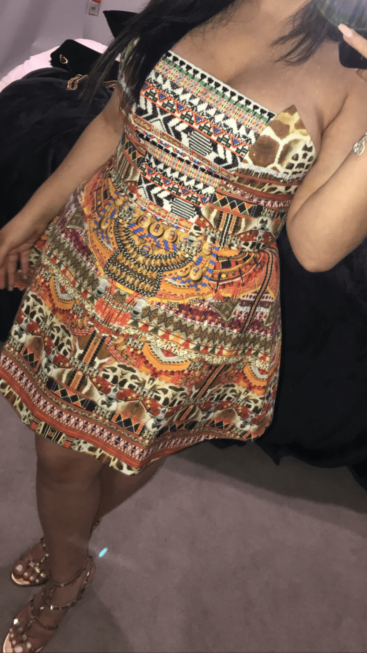 Camilla Maasai Mecca Embellished A-Line Strapless Dress  - Image 2