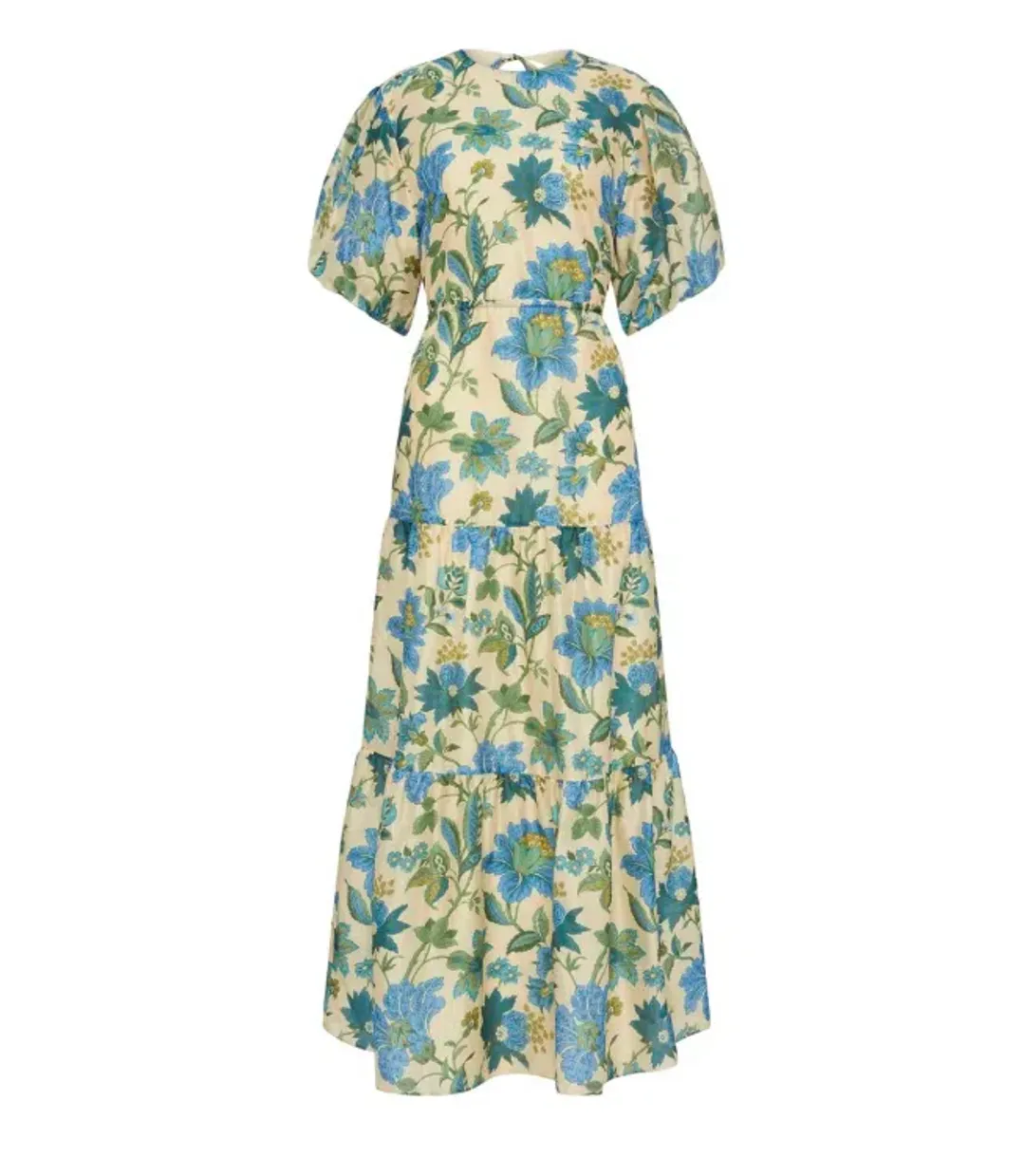 Sir the Label Celia Open Back Midi Dress Floral Size 6 for rent on The Volte - main image