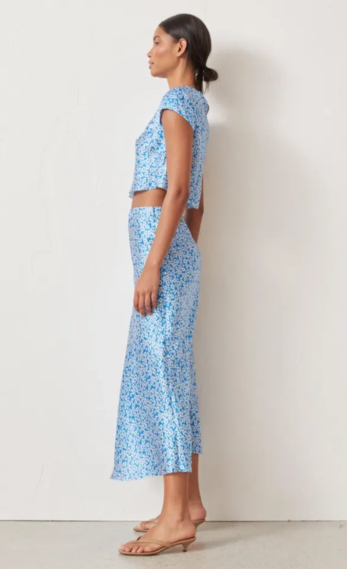 Bec & Bridge Alizee Top and Skirt Set Blue Size 10 - Image 2