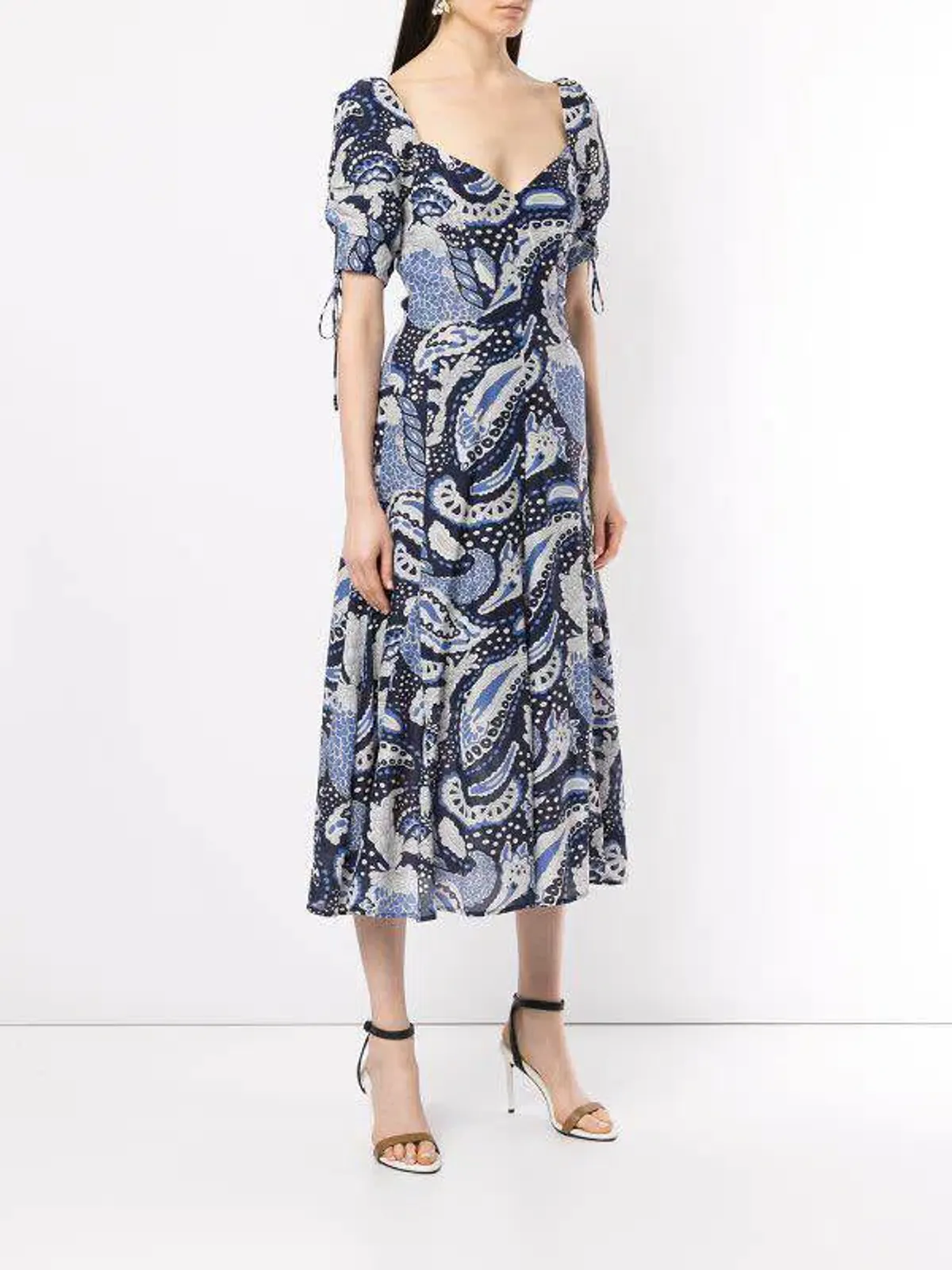 Alice McCall Paisley Midi Dress Blue/Print Size 8  - Image 2