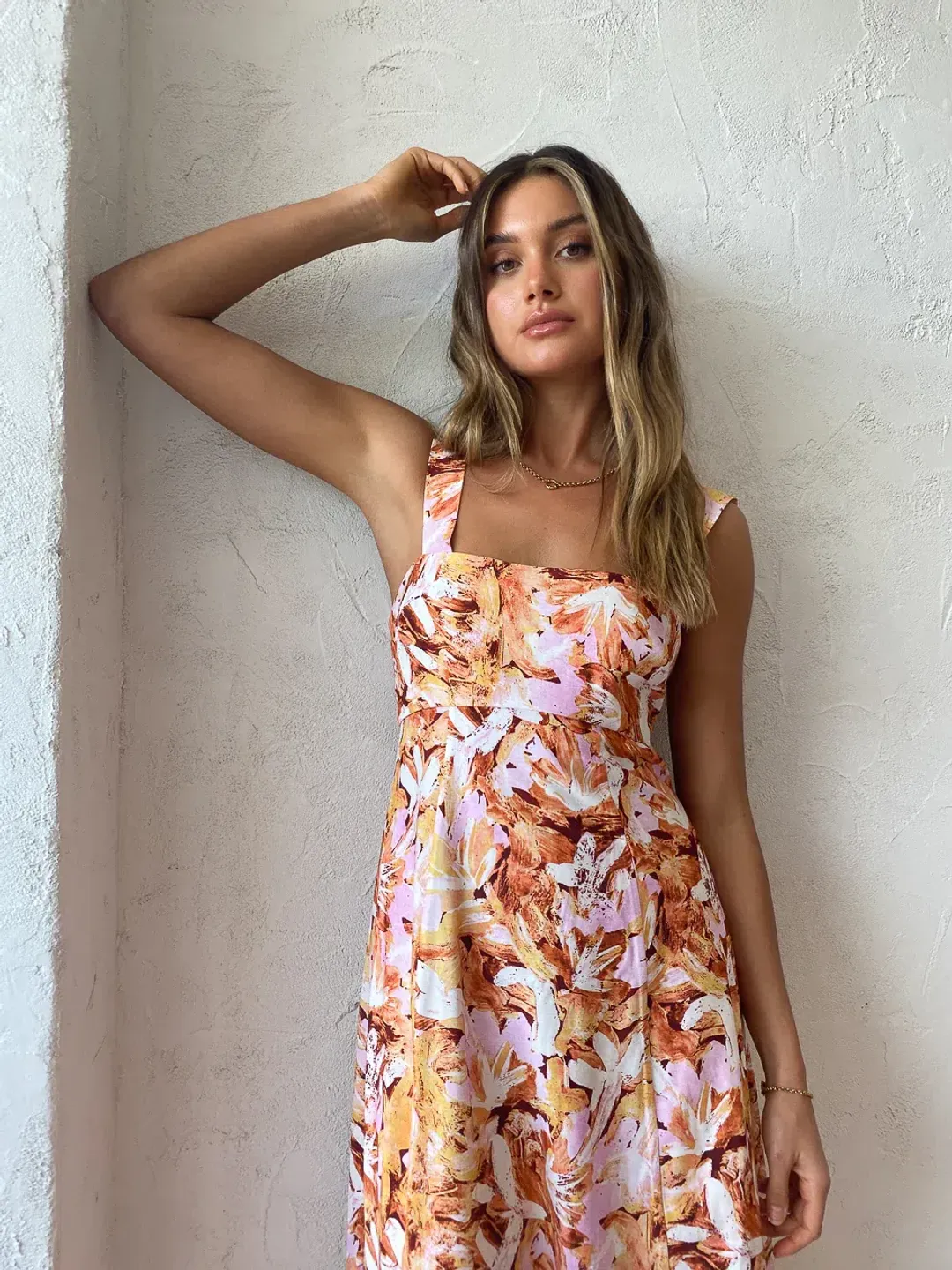 Acler Withington Dress in Lilac Blush Size 10  for rent on The Volte - main image