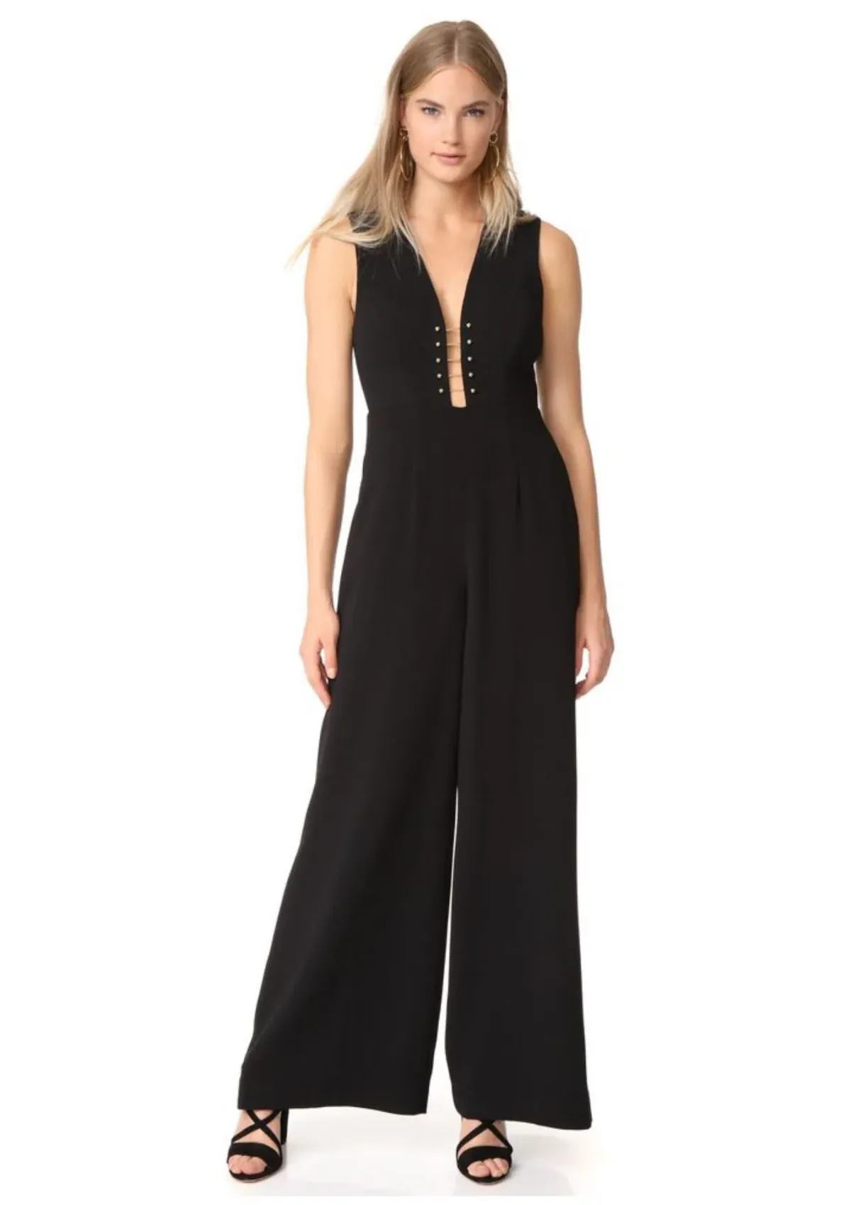 Zimmermann Baton Jumpsuit Black Size AU 6 - Image 1