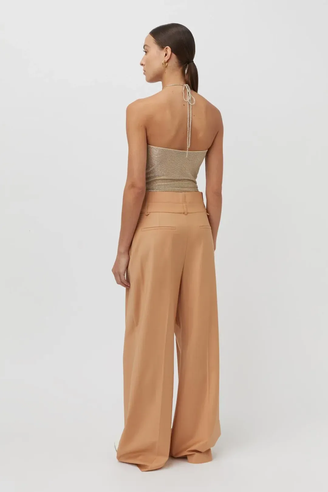 Camilla and Marc Renata Vest and Pant Set Rosewood Pink Size 8-10 for rent on The Volte - main image