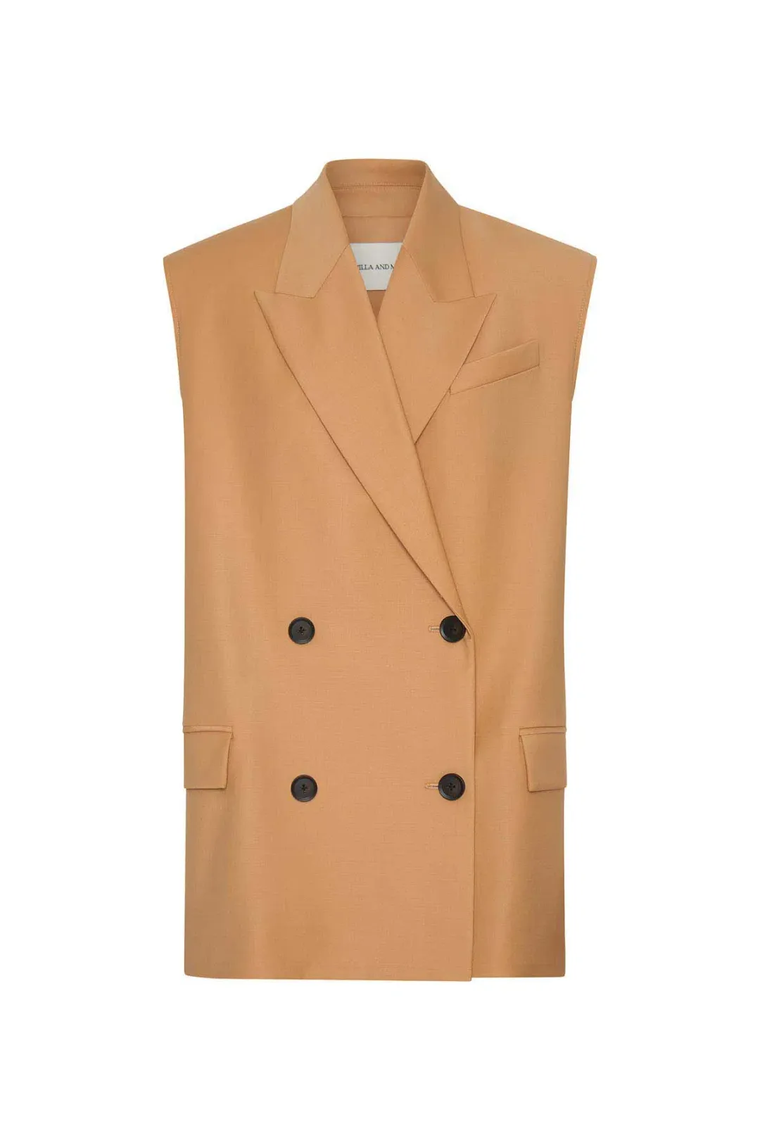 Camilla and Marc Renata Vest and Pant Set Rosewood Pink Size 8-10 for rent on The Volte - main image