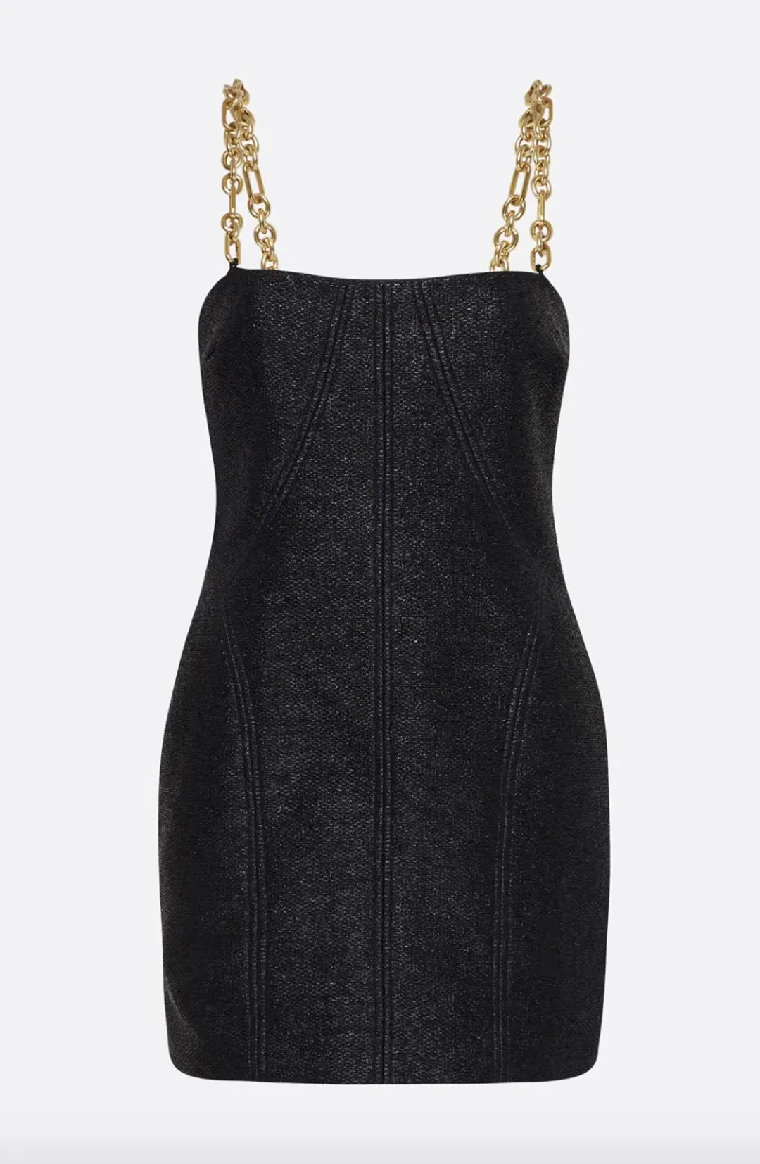 Manning Cartell Neo Classic Mini Dress with Chain Black Size 8 / S for rent on The Volte - main image