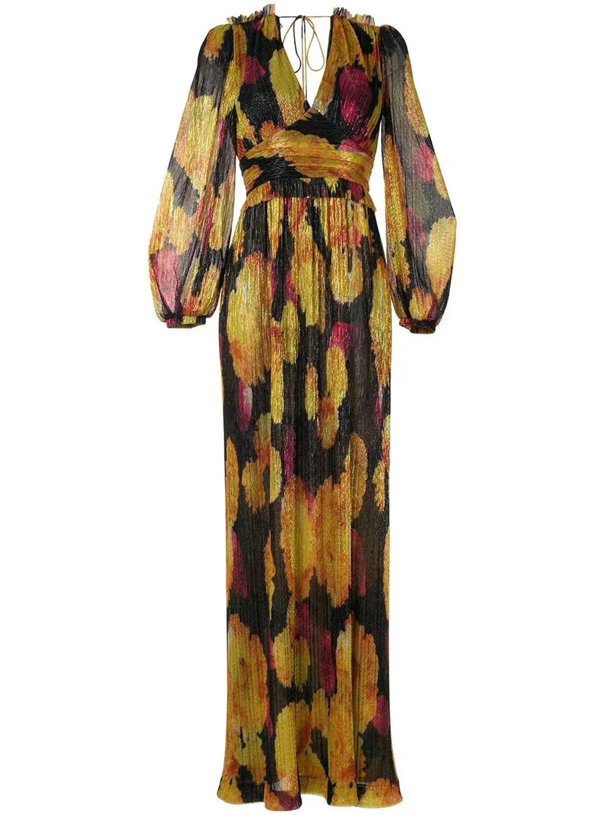 Rebecca Vallance Astoria Long Sleeve Gown Multi Size 10 - Image 4