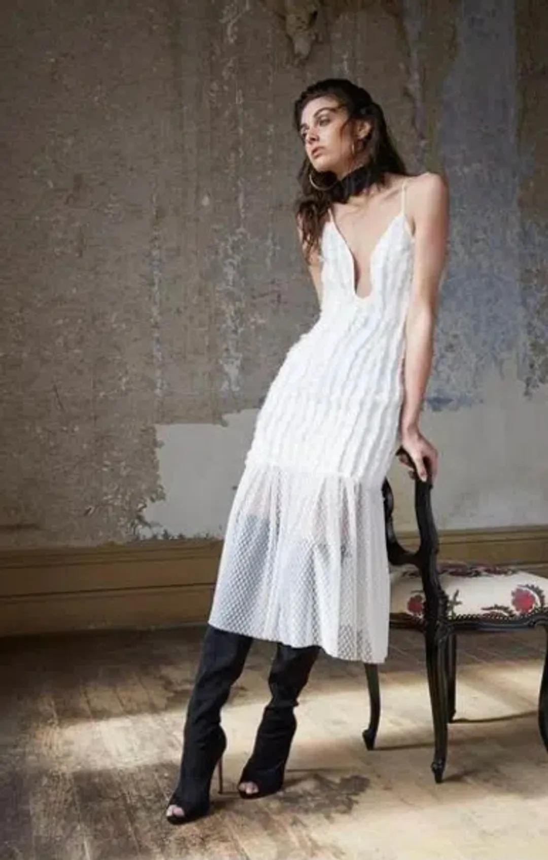 Asilio Hope For Heaven Dress White Size 8 for rent on The Volte - main image