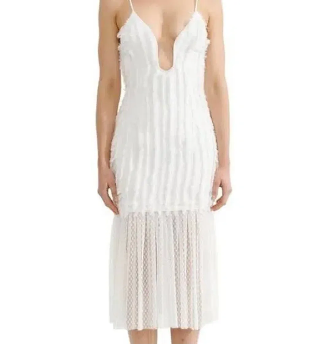 Asilio Hope For Heaven Dress White Size 8 for rent on The Volte - main image