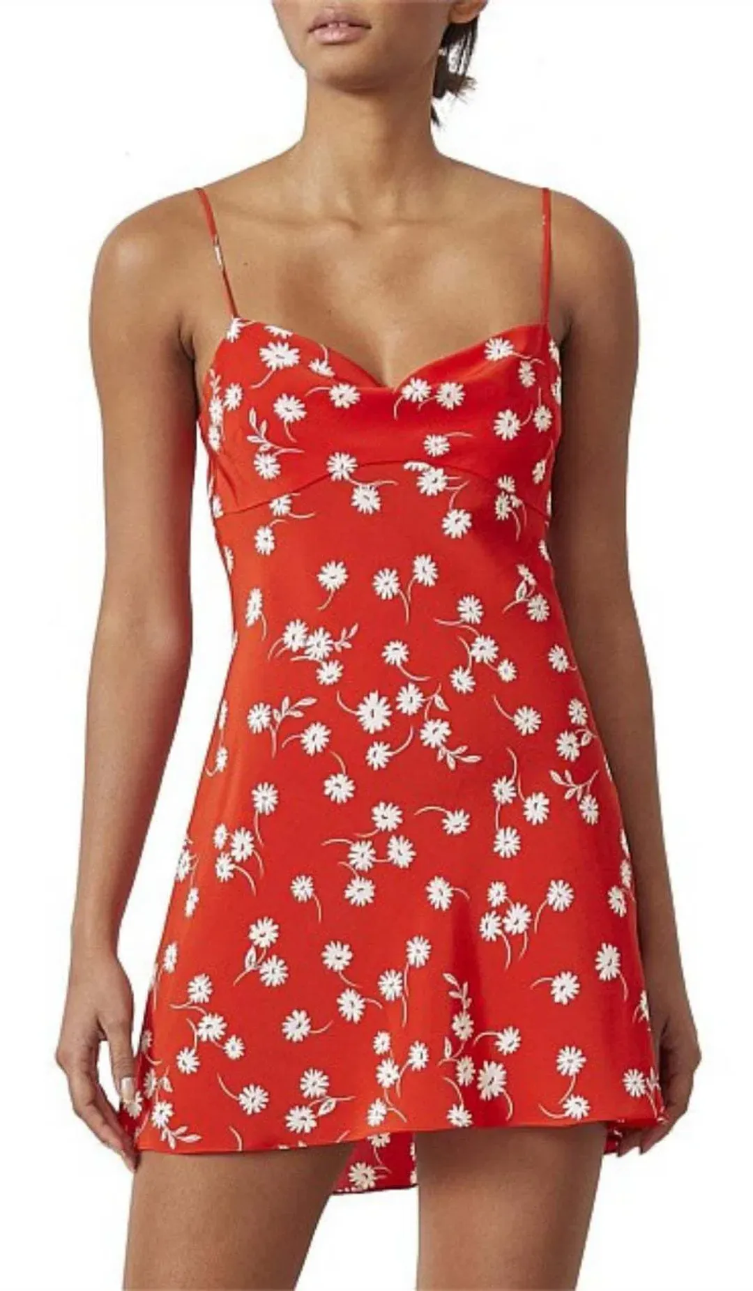Bec & Bridge Daisy Mini Dress Floral Dress Size 12  for rent on The Volte - main image