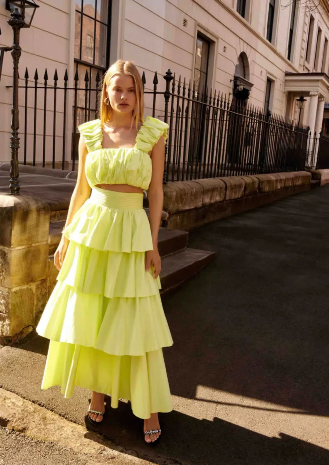 Aje Medina Set Lemon Size S/AU 8 for rent on The Volte - main image