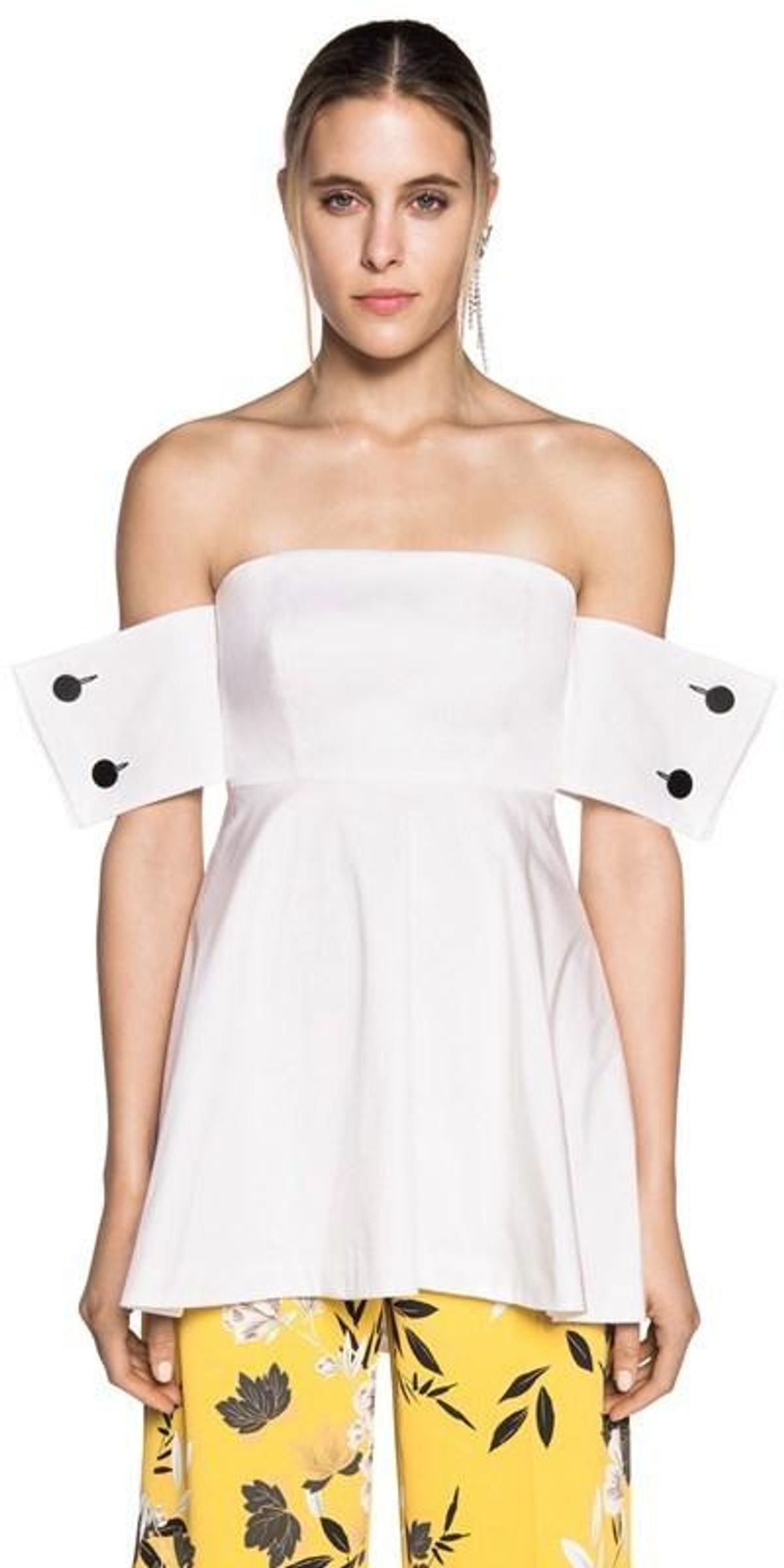 CUE White Top / Dress Size 12/M - Image 1