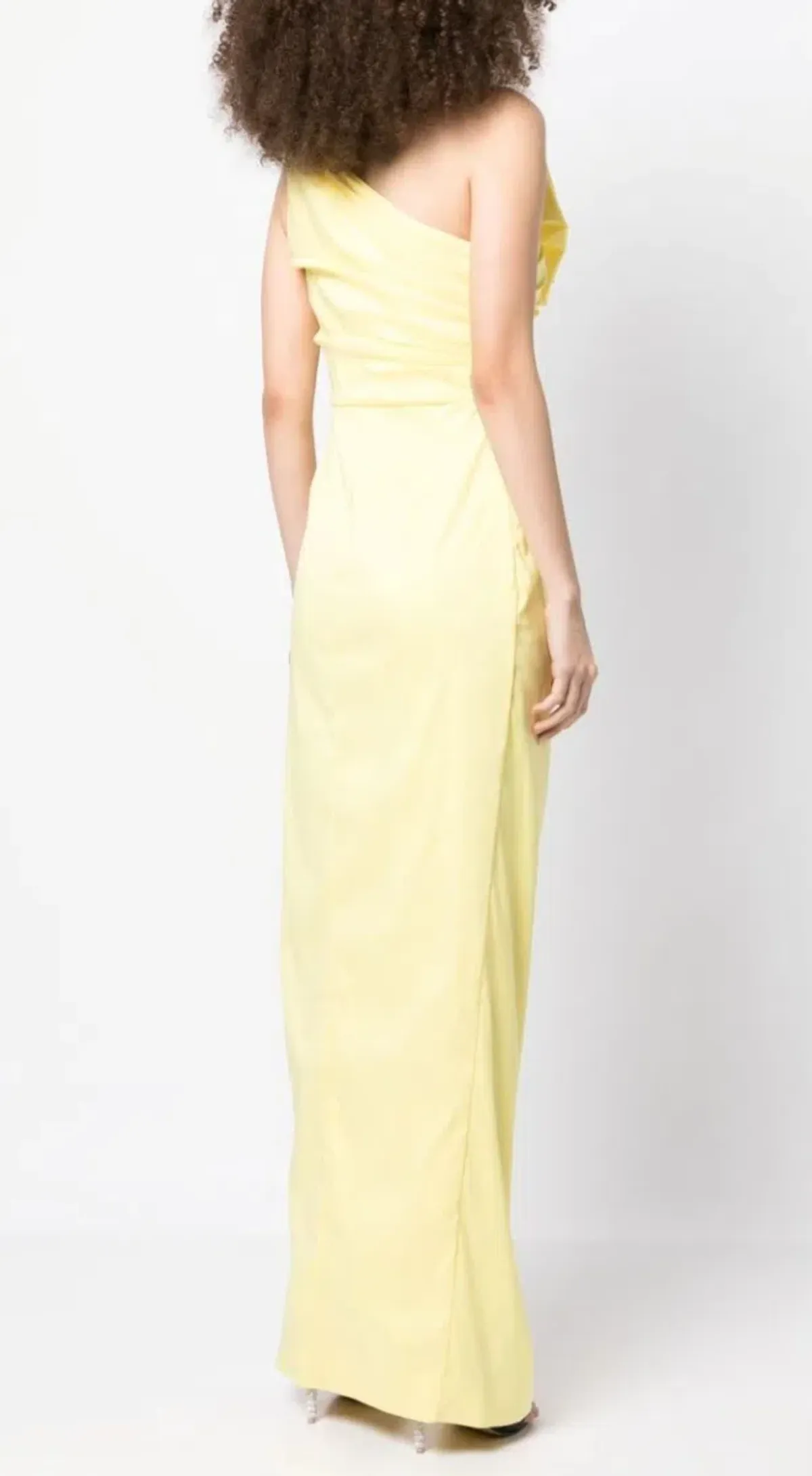 Rachel Gilbert Evana Gown Yellow Size 3/AU12 - Image 3