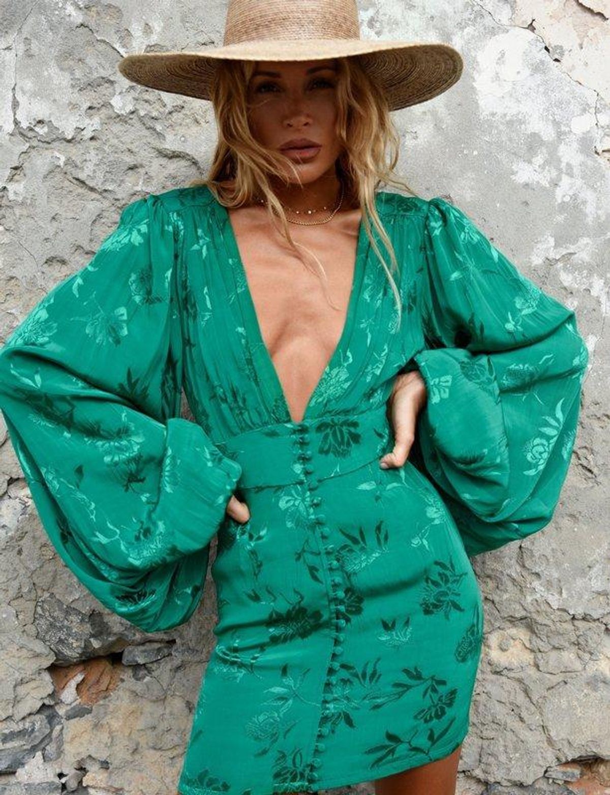 Rat & Boa Isabella Dress Green XS/AU 6 - Image 5