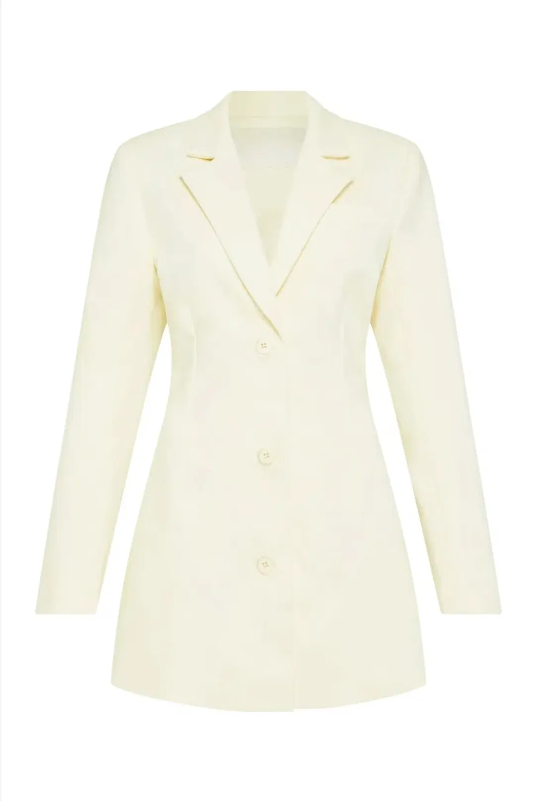 Sir the Label Marco Tailored Mini Blazer Dress Yellow Size 3 / AU 12 for rent on The Volte - main image