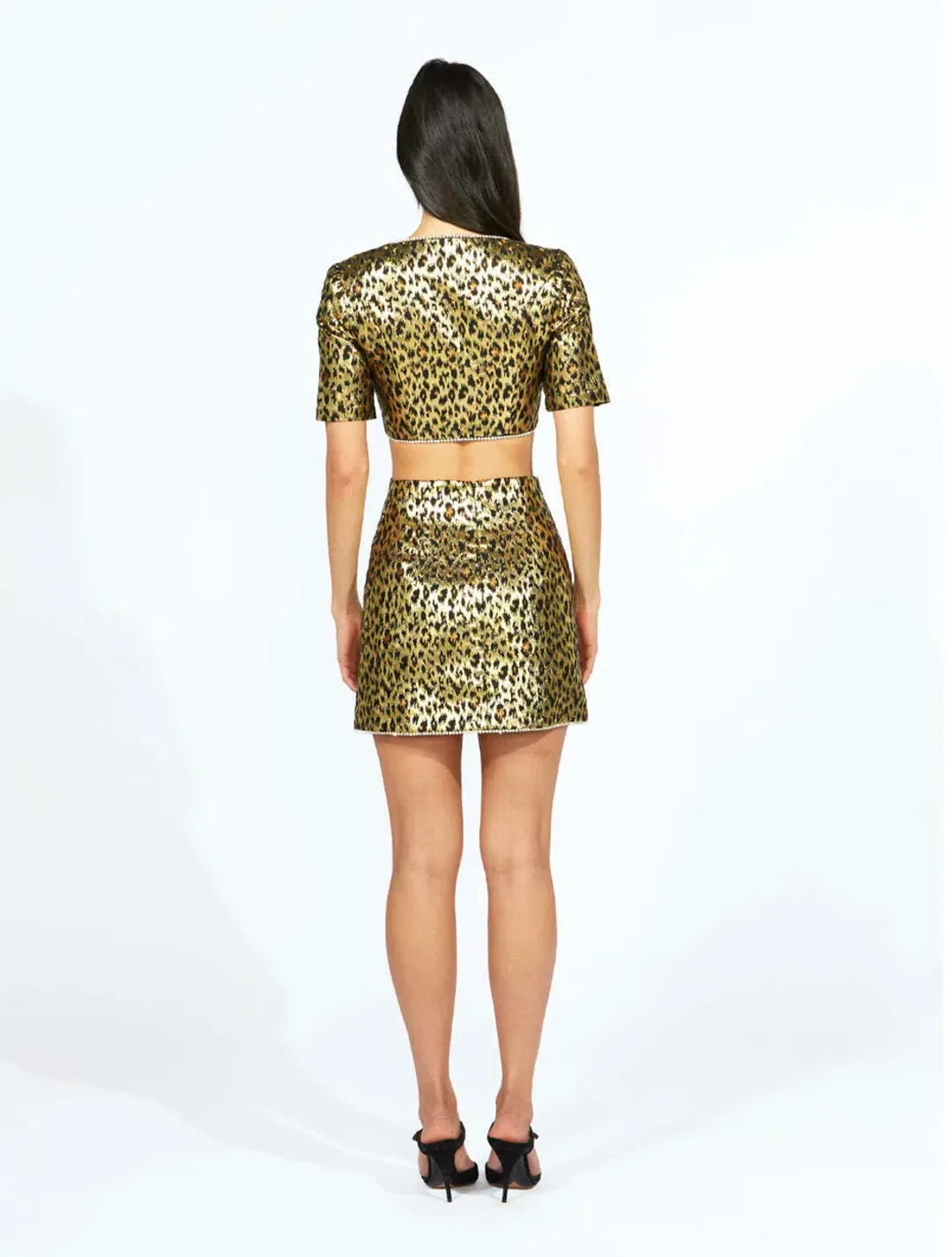 Alice McCall Night Cat Top Gold Size AU 6 for rent on The Volte - main image