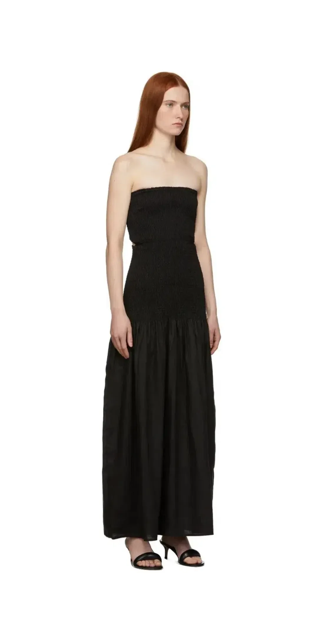 Sir The Label Strapless Madelyn Dress Black Size AU 8 for rent on The Volte - main image