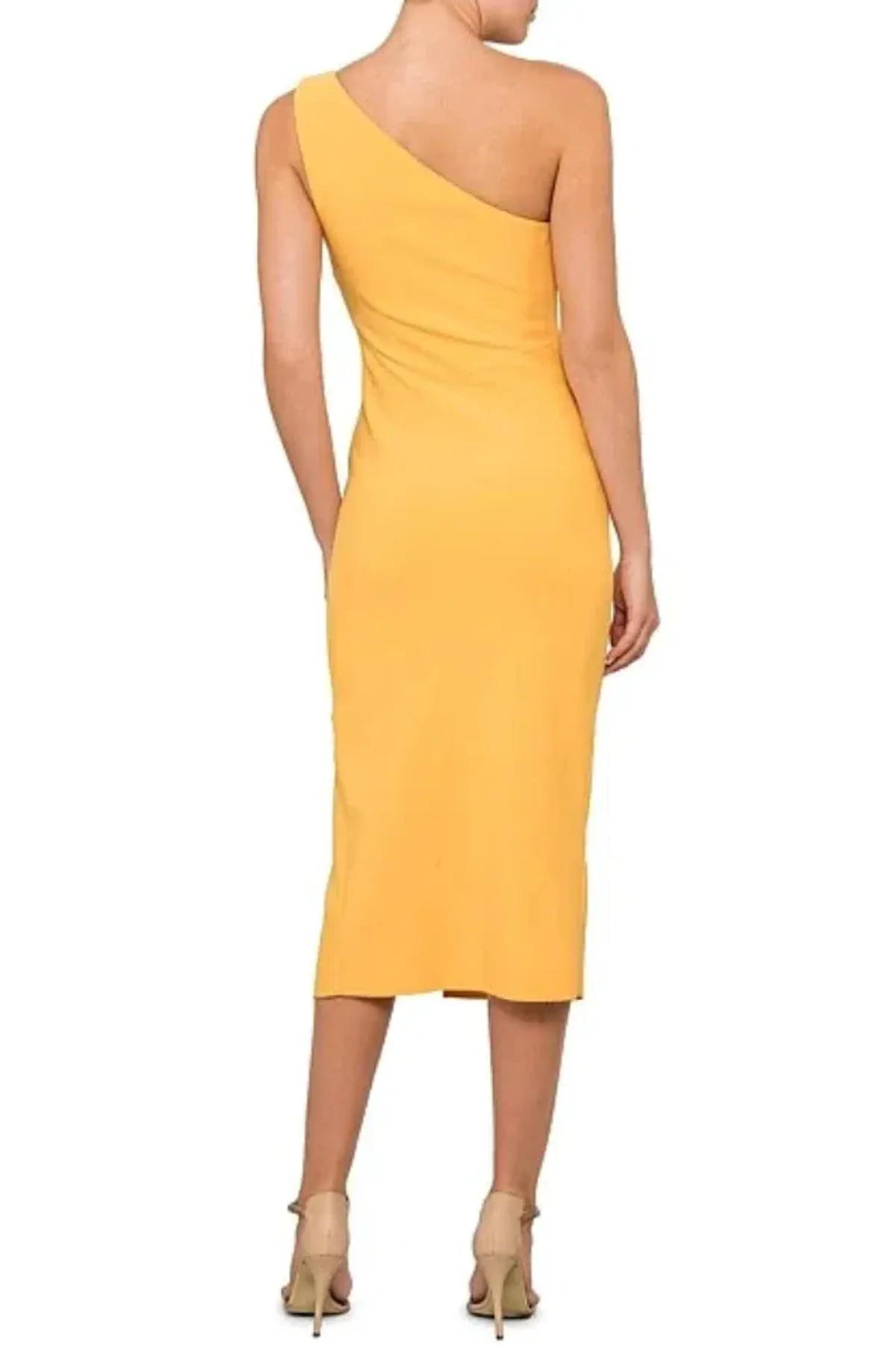 Bec & Bridge Tango Race Midi Dress Mango Size 8 - Image 3