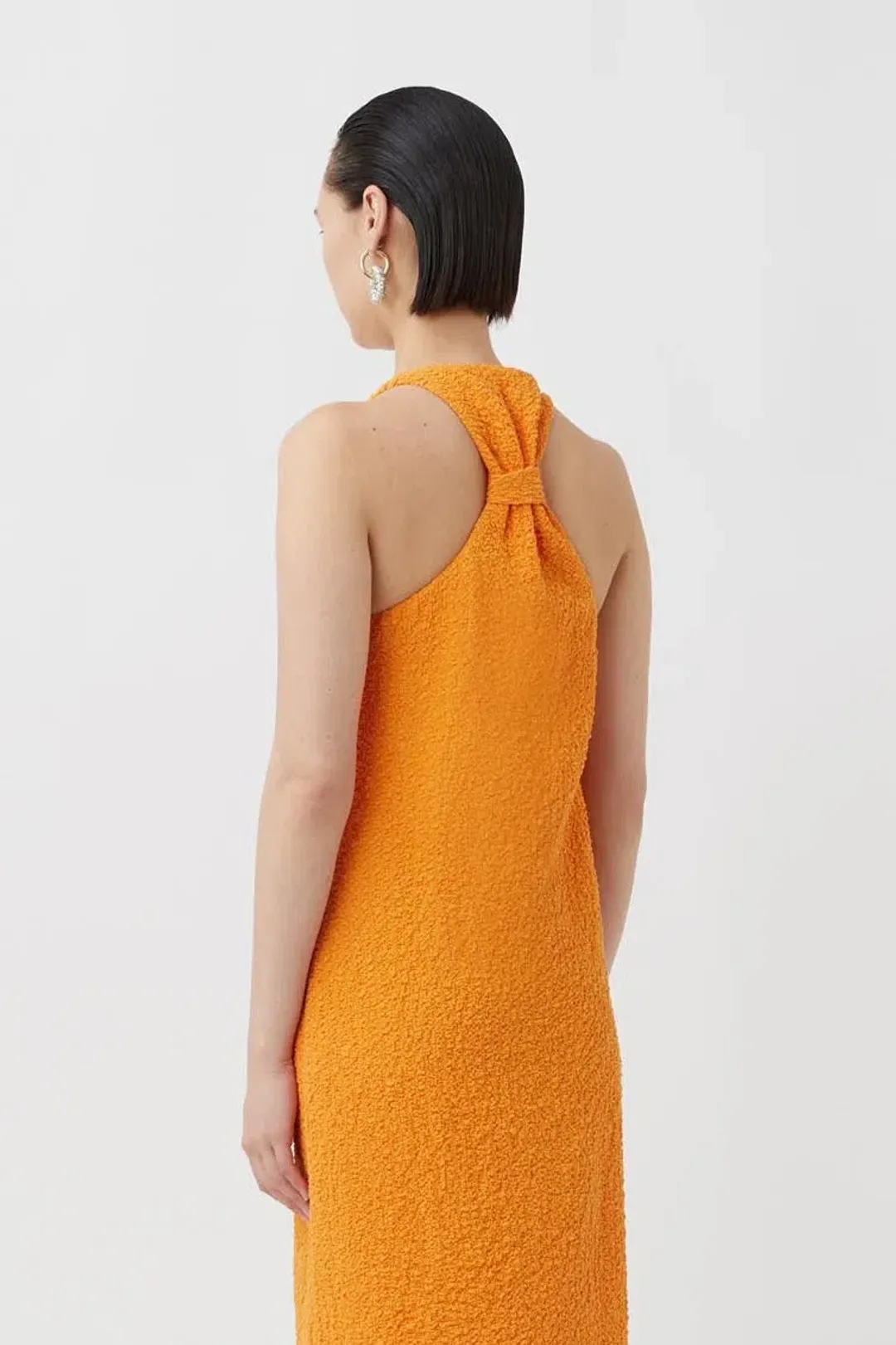 Camilla and Marc Toledo Racer Back Dress Dusty Orange Size 6 for rent on The Volte - main image