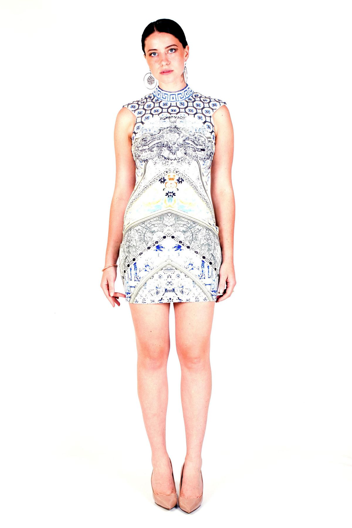 Camilla Lost in a Dream Cap Sleeve Dress Print Size 8 - Image 1
