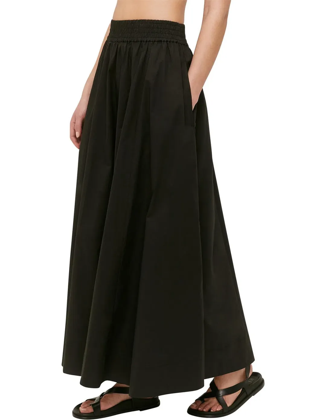 Saba Kiera Crop and Skirt Set Black Size 8 for rent on The Volte - main image