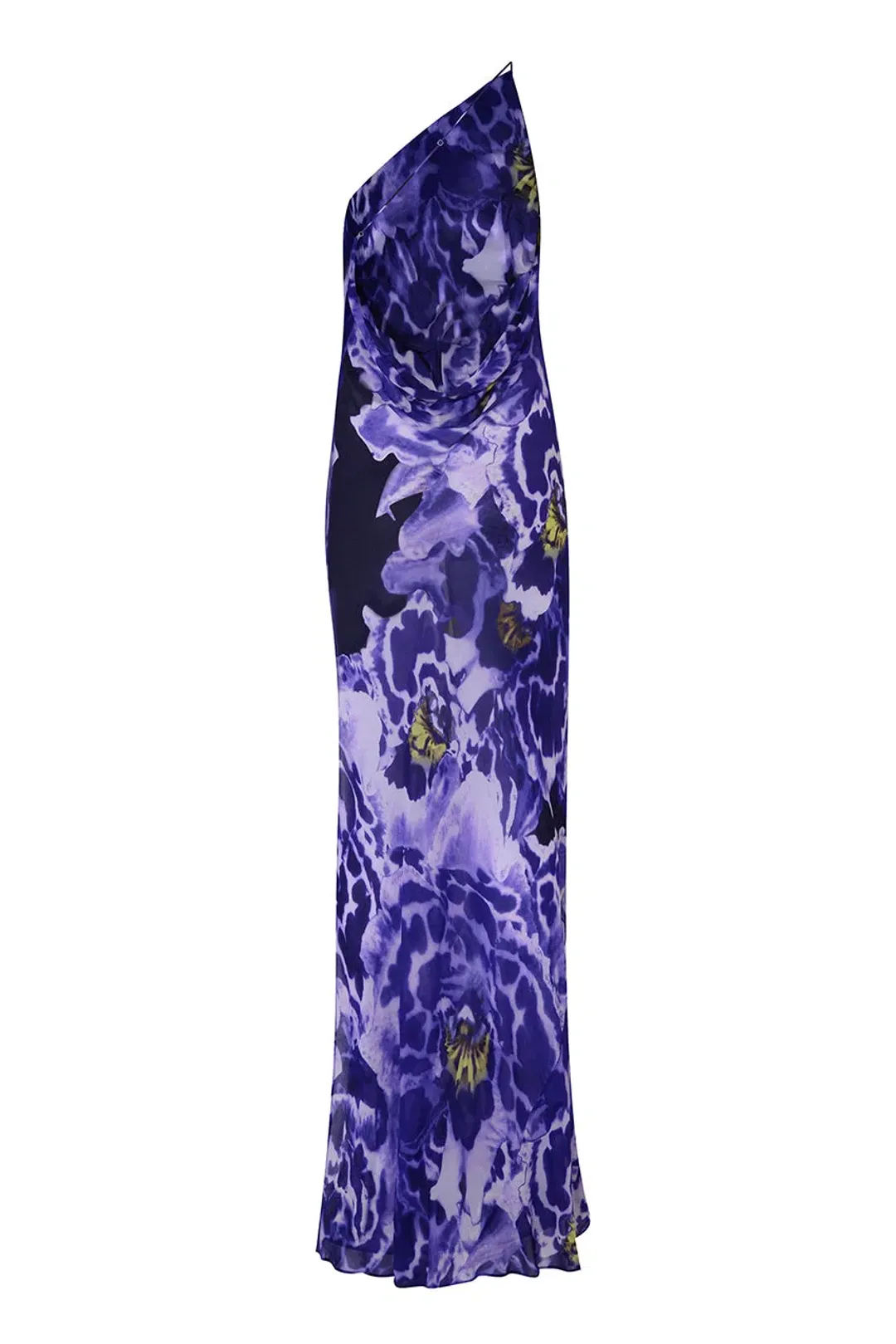 Rat & Boa Simonetta Maxi Dress Purple Orchid Print Size S/Au 8 for rent on The Volte - main image