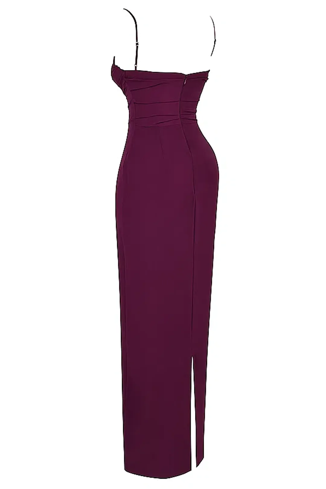 House of CB Lani Corset Maxi Dress Merlot Size S / Au 8 for rent on The Volte - main image