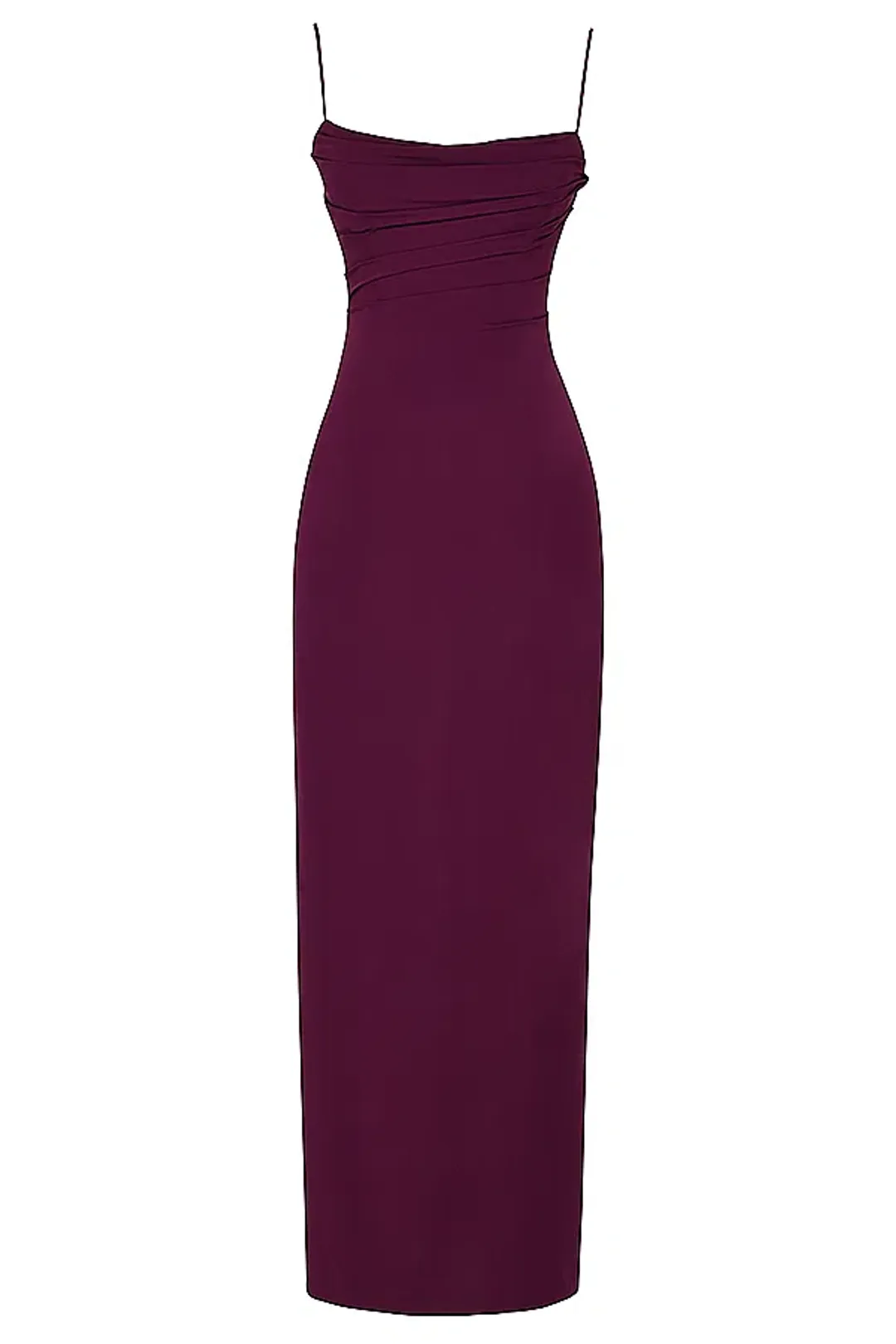 House of CB Lani Corset Maxi Dress Merlot Size S / Au 8 for rent on The Volte - main image