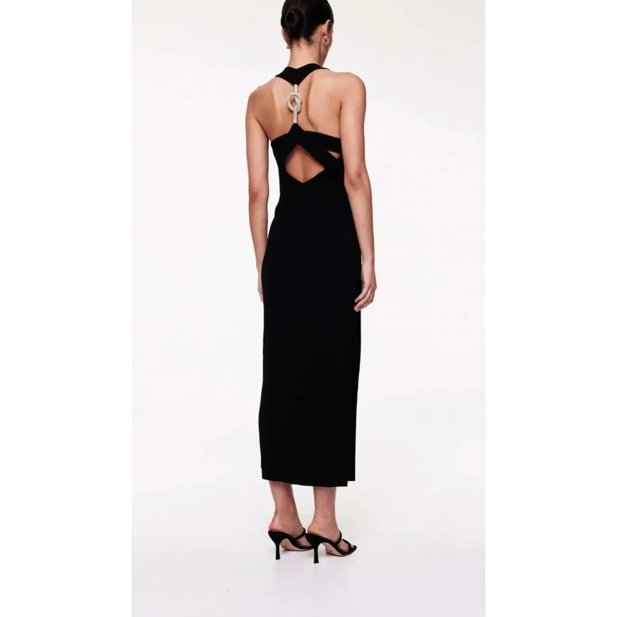 Rachel Gilbert Blaise Gown in Black Size AU 8 - Image 5