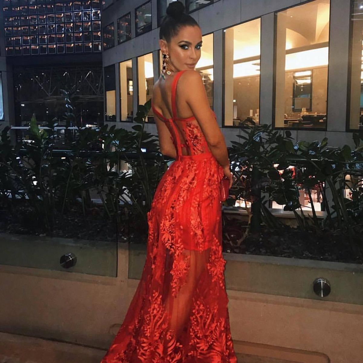 Nicola Finetti Marisol Dress red size 8 - Image 2