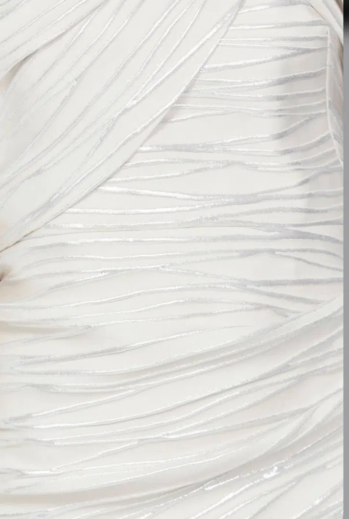 Acler Grivell Mini Dress Silver Size 10  - Image 4