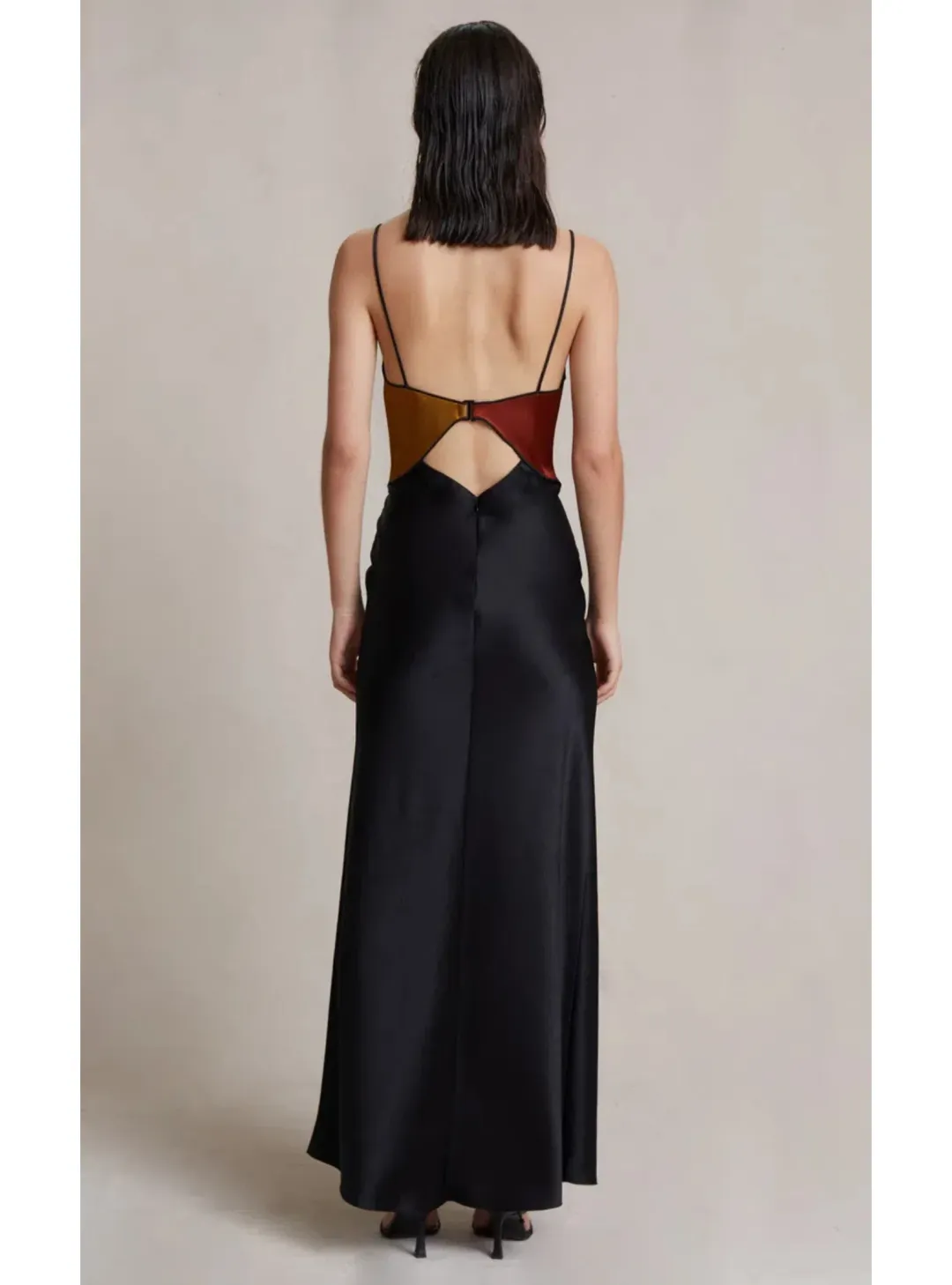 Bec & Bridge Lazar Midi Dress Black Size AU 8 for rent on The Volte - main image