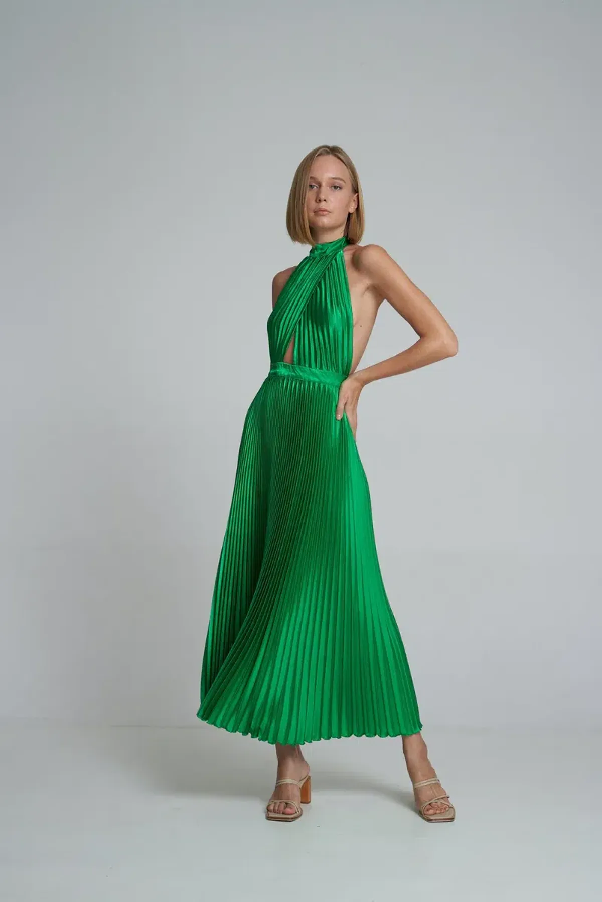 Lidee Renaissance Gown Green Size AU 6 - Image 2