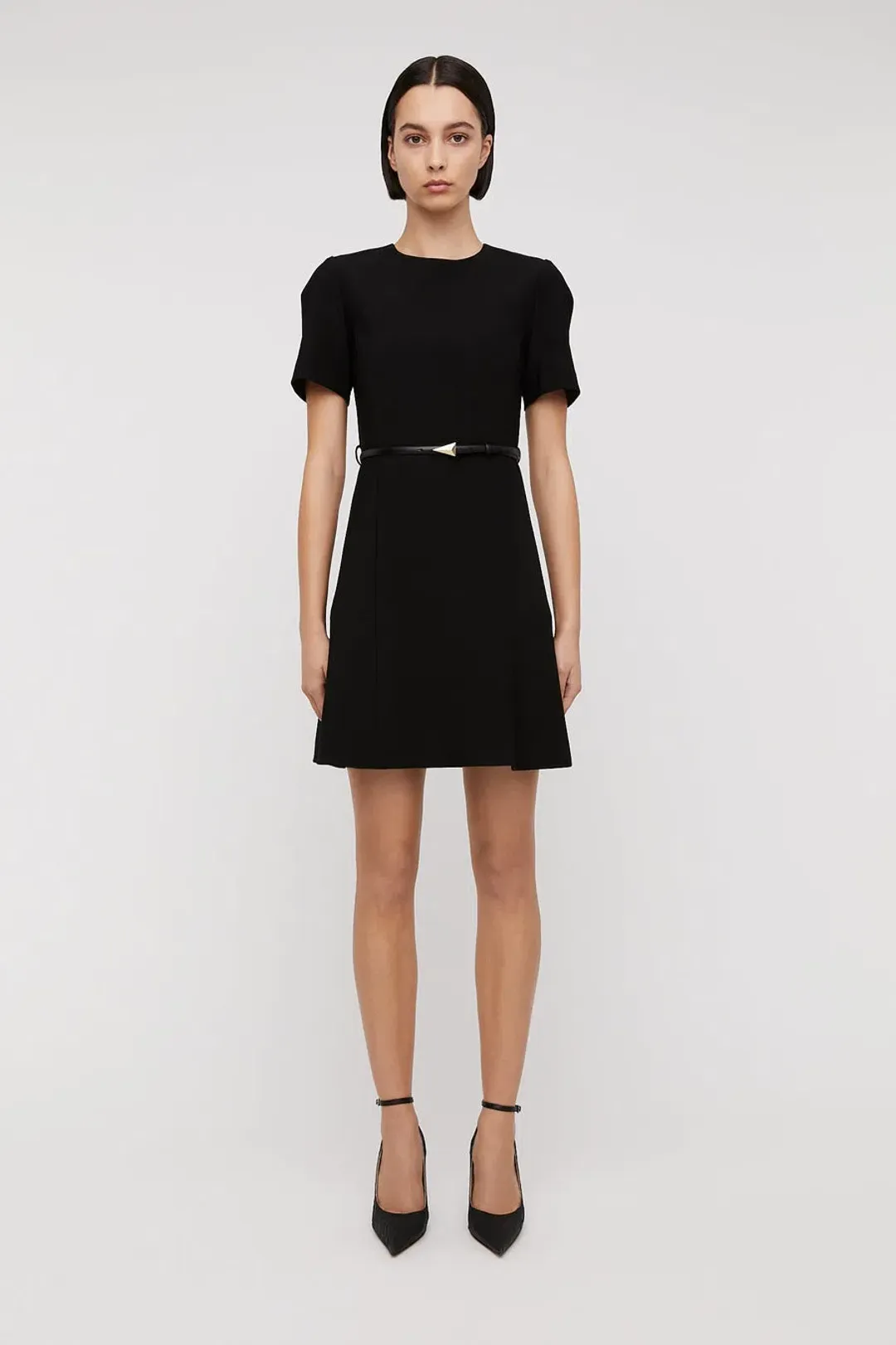 Scanlan Theodore Italian Milano Dress Black Size 12 for rent on The Volte - main image