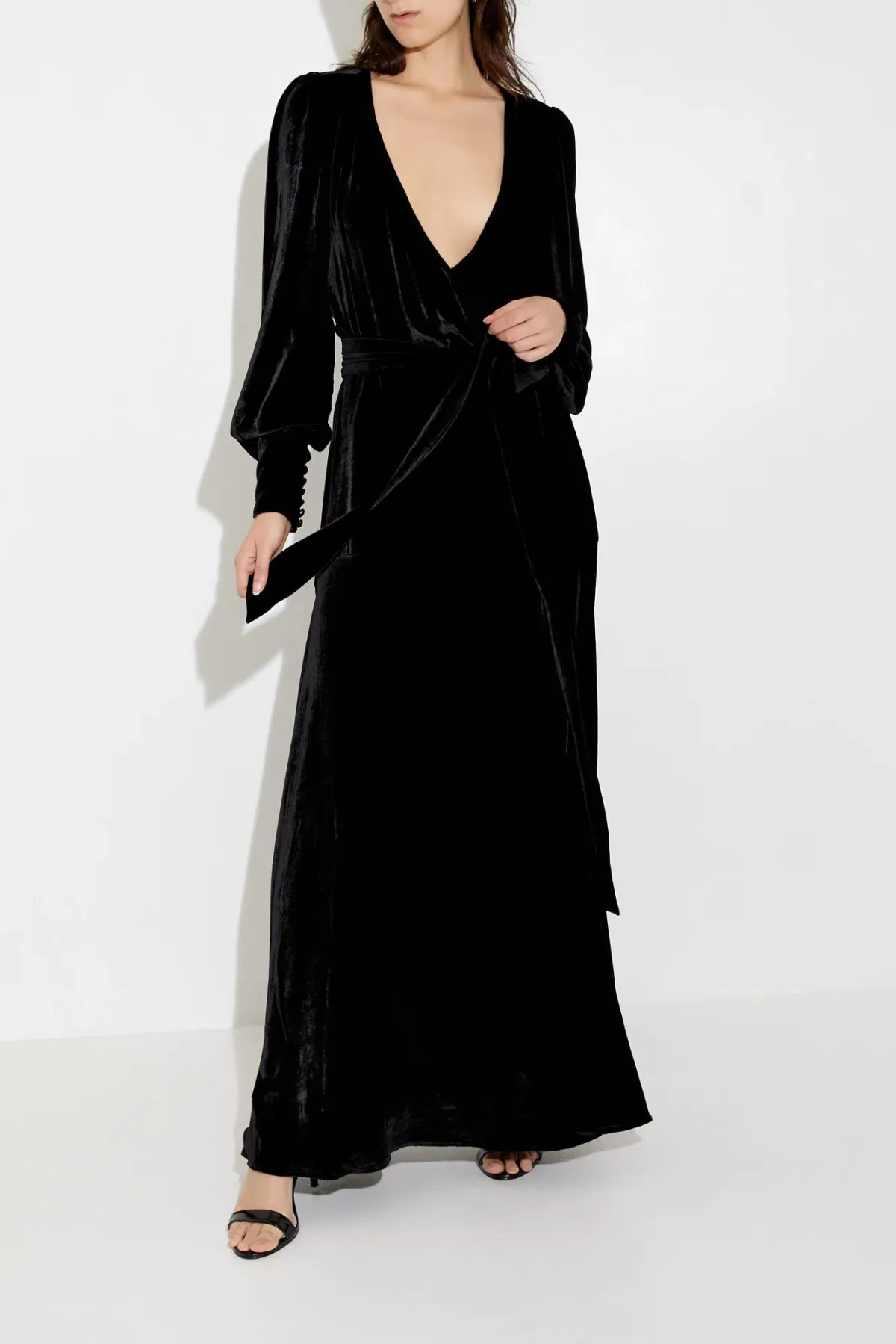 Sleeping with Jacques Sylvia Dress Black Size 12 - Image 1