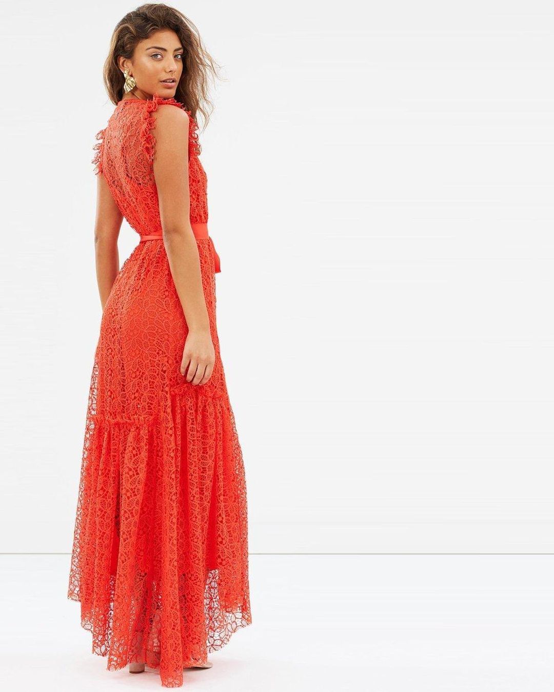 Alice McCall Reflection Gown Red size 10 for rent on The Volte - main image